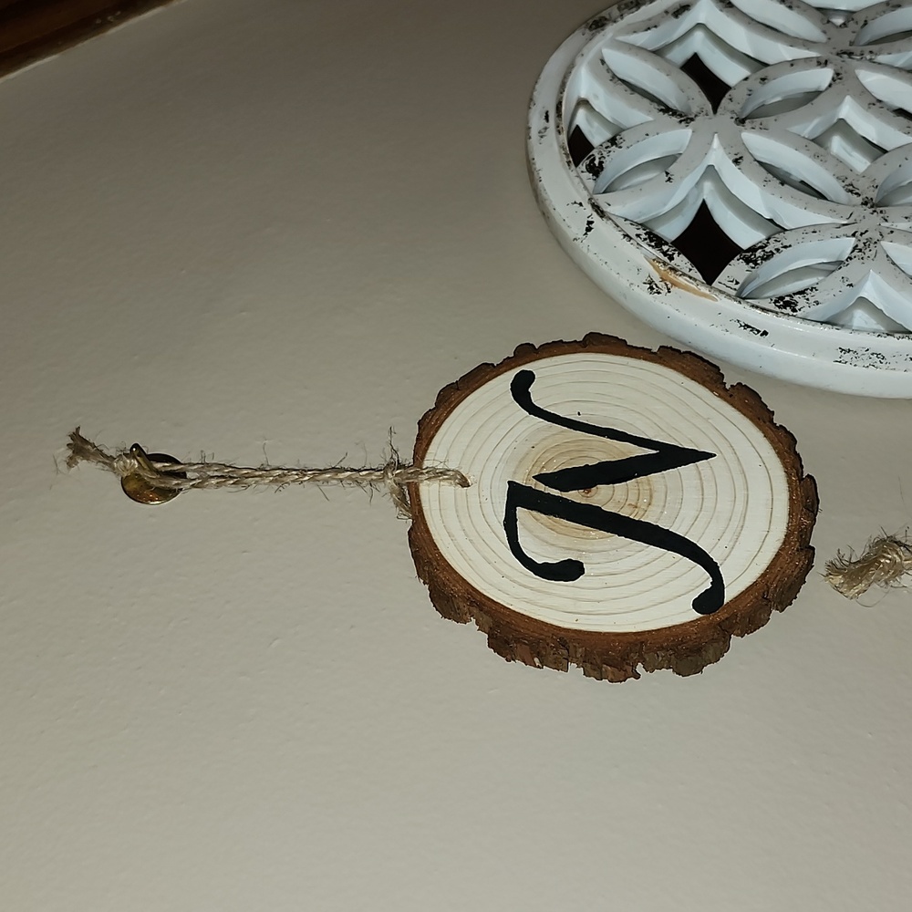 Letter"N" ornament